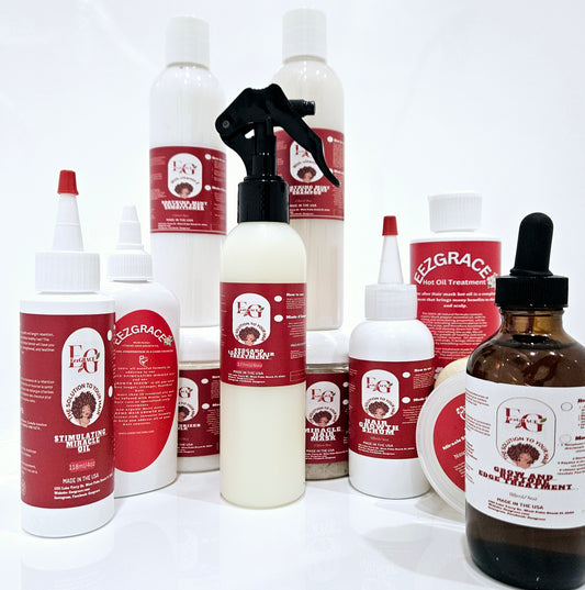 c)ENSEMBLE DE SOINS COMPLETS (11 produits de 4 oz à 16 oz)