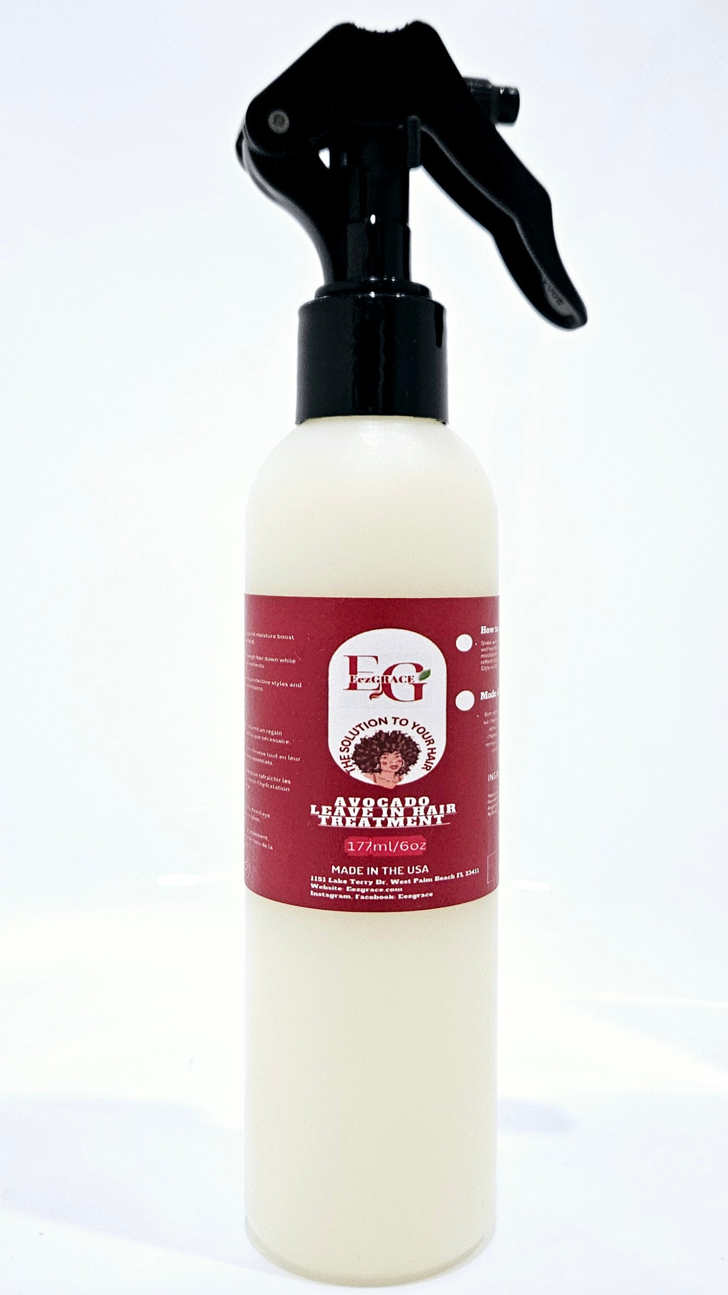 c)REVITALISANT HYDRATANT SANS RINÇAGE(LEAVE IN CONDITIONER)(7 oz)
