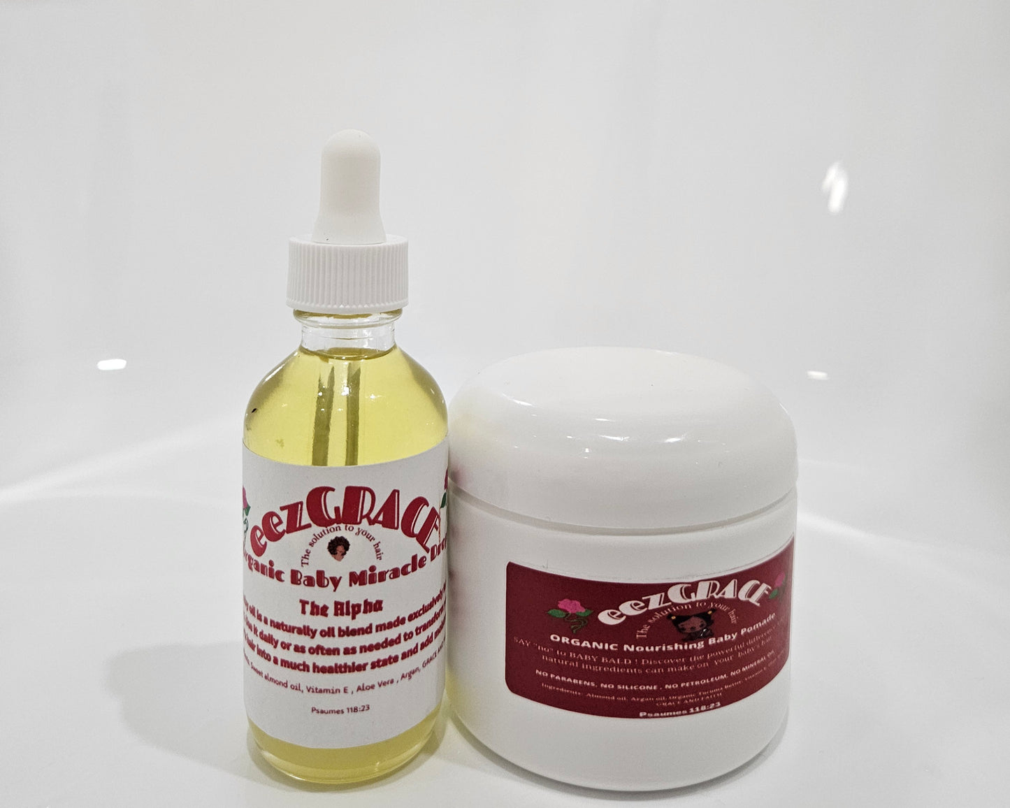 c)DUO POMMADE ET HUILE POUR BÉBÉ (0 à 24 mois)