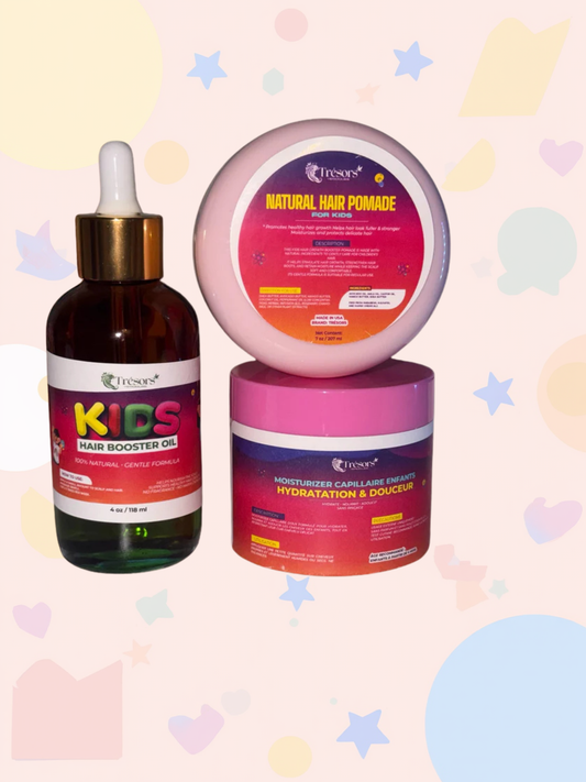 B)Combo Soin Capillaire Enfants (– 3 Produits)