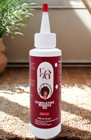 c)HUILE MIRACLE STIMULANTE (4 oz)