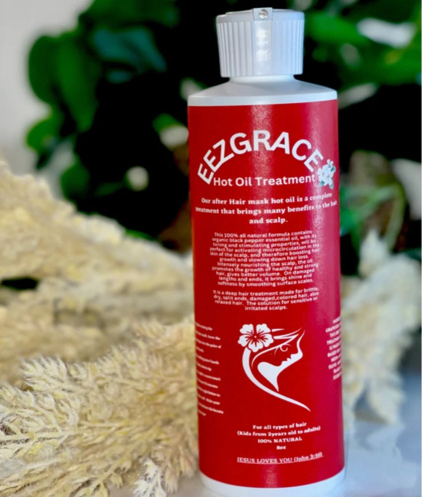 TRAITEMENT À L'HUILE CHAUDE(BAIN D'HUILE)(9 oz)